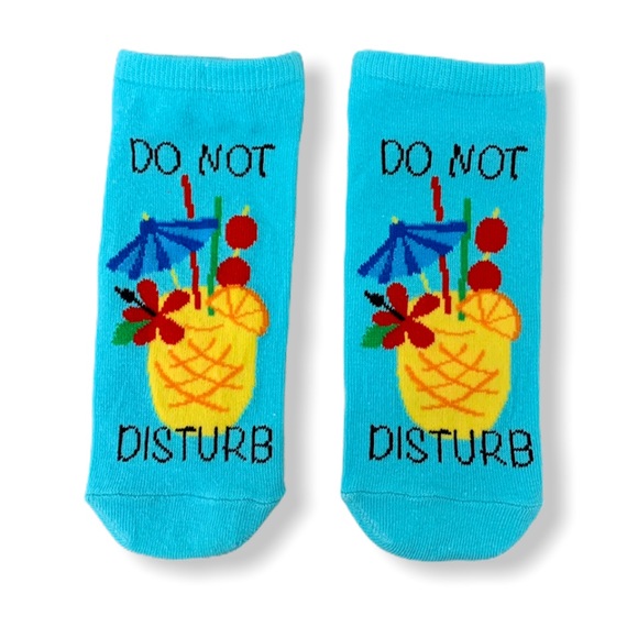 ❣️3/$15❣️ "DO NOT DISTURB" Ankle Socks - Picture 1 of 2